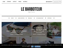Tablet Screenshot of lebarboteur.com